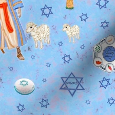 Journey Of Passover - Larger - Light Blue