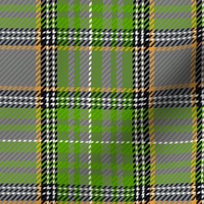 Christmas Tartan (Medium) - Green, Black and Gray   (TBS164)