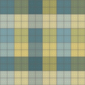 weave me - blue-yellow_ warm and cozy texture 3