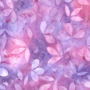 Baptisia and Wisteria Sunprints on Purples and Mauves 4