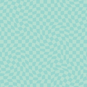 Wobbly Checkerboard XL | Minty