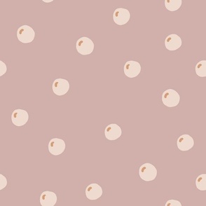 Bubbles under the sea - dusty pink_jumbo
