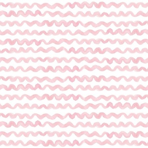 watercolor pink waves