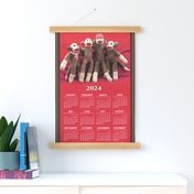 2024 Sock Monkey Calendar