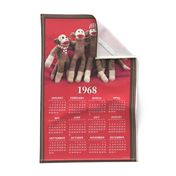 1968 (2024) Sock Monkey Calendar