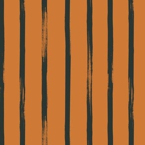 Painted Stripe | Medium Scale |  Orange
