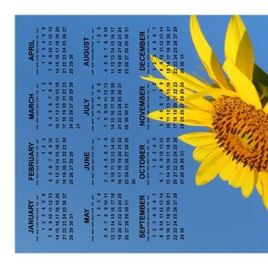 2024 Sunflower calendar