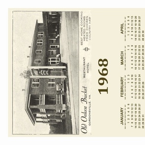 1968 (2024) Old Oaken Bucket calendar (2024)