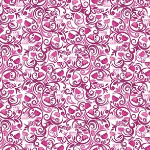 boho floral pink02 50