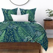 Large Pantone Mega Matter Fern Forest Teal