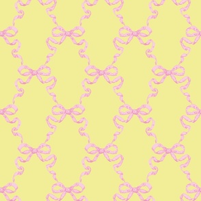 Hannah Ribbon Trellis Pink on Butter copy