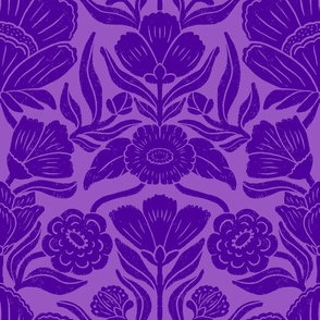 Damask - Lavender Purple