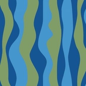 waves blue-green