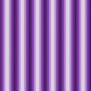 Pixel Perfect Purple Stripe, optical illusion