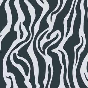Abstract wavy lines, dark and light grey