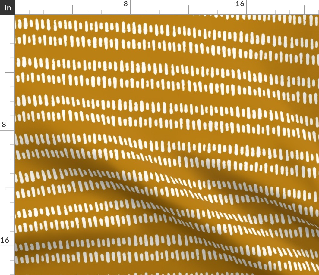 Sketchy minimal marks lines mustard ochre beige