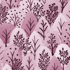 (L) Fairytale Forest -pink dream
