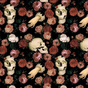 Skull and Roses