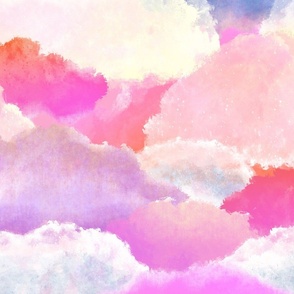 Dreamy Pink Clouds Comfort Zone