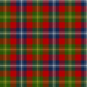 Forrester / Foster tartan, 3"