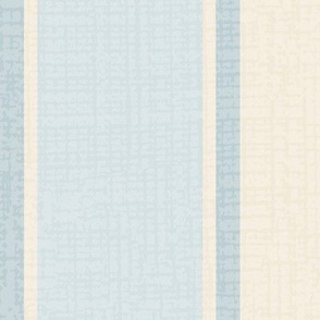 Elegant Stripes (Large) - Pastel Sky Blue and Cream   (TBS180)