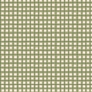 Garden Party – Picnic Checkerboard in Green