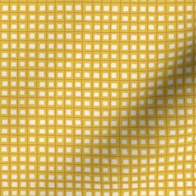 Garden Party – Picnic Checkerboard in Yellow