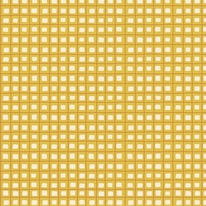 Garden Party – Picnic Checkerboard in Yellow