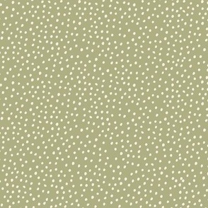Garden Party  – Polka Dot Seeds in Light Green