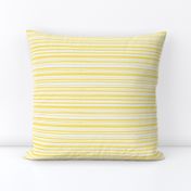 stripe bright yellow on cream