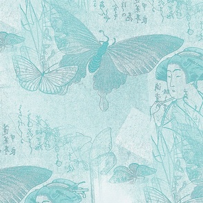 Geisha and Butterflies - 1.3