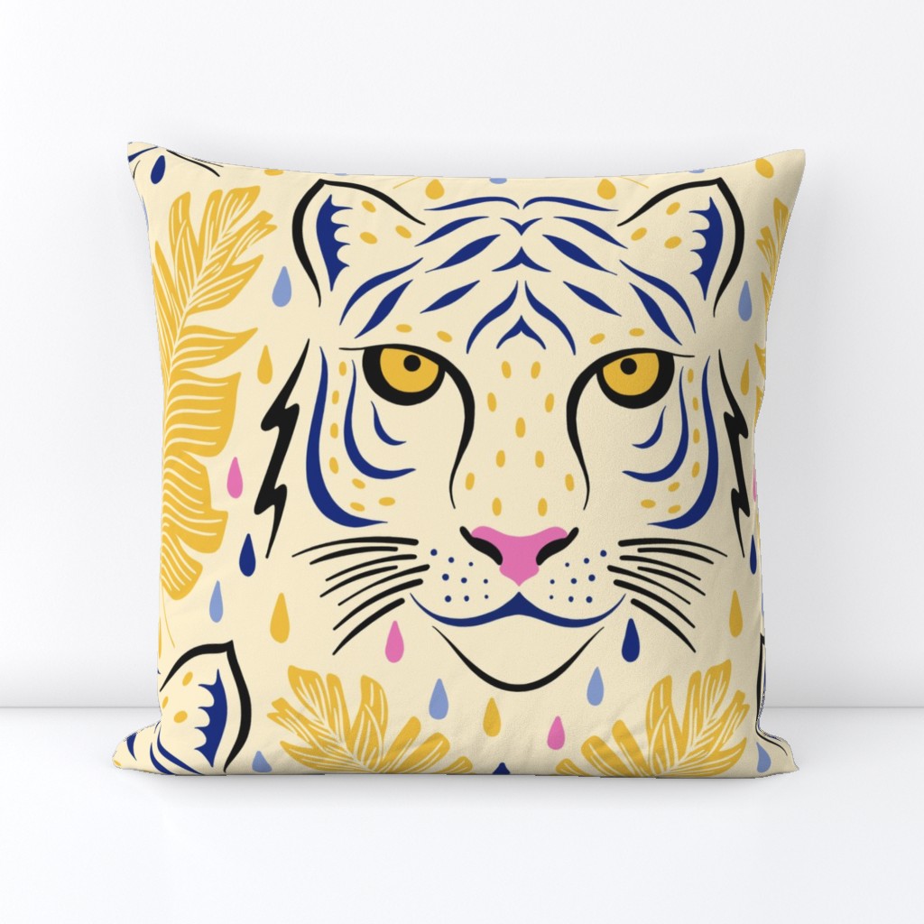 (L) Tropical Tiger (Tween Spirit Bedding) 