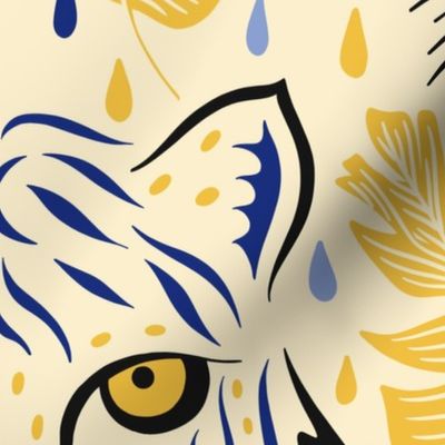 (L) Tropical Tiger (Tween Spirit Bedding) 