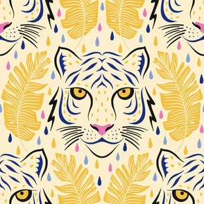 (L) Tropical Tiger (Tween Spirit Bedding) 