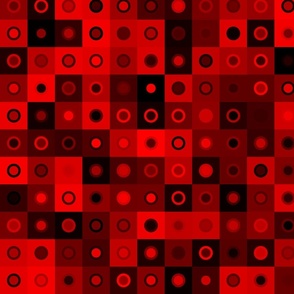 Matrix ›› Red ›› monochromatic circles and squares grid ›› 'Matrix' Collection ››