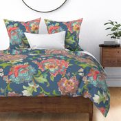 Chintz blue Lh J