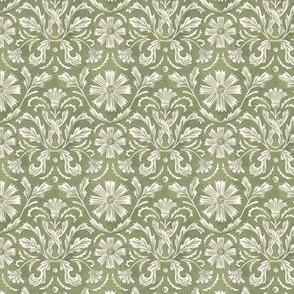 French Country in sage green and sage green and off white_small 3x3