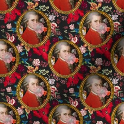 Wolfgang Amadeus Bubble Gum Floral Print