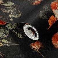 vintage floral tapestry print