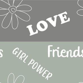Friends Love Girl Power 1