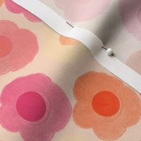 Poppy Love Forever | Soft Pastel Warm Tones | Small Scale