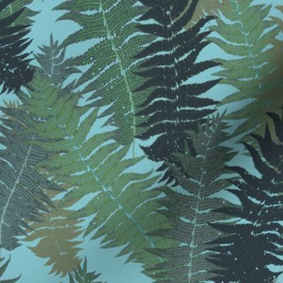 Fern | Small scale | #82CAD3