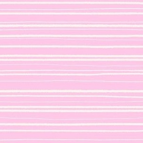 stripe cream on pastel pink
