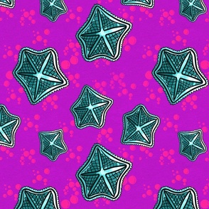 Purple Minty Starfish