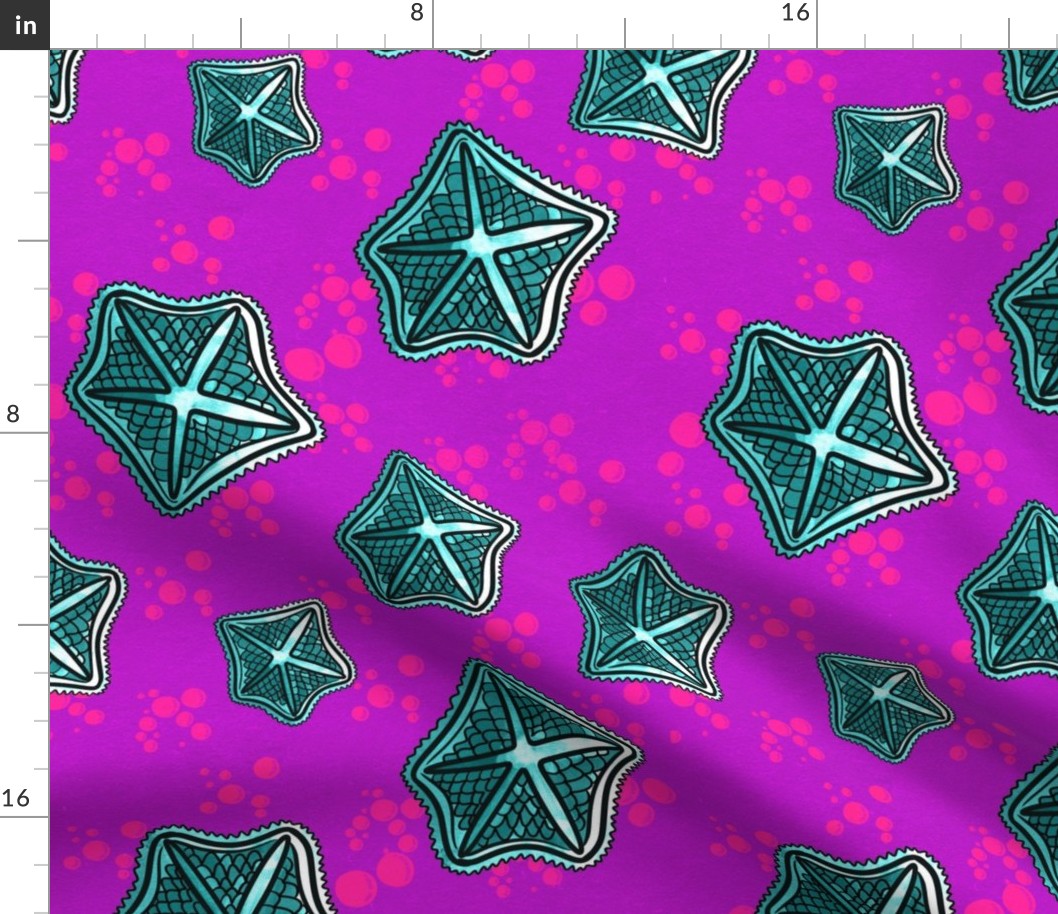 Purple Minty Starfish