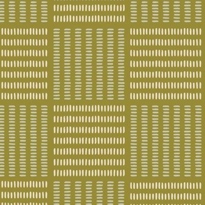 Desert Spirit – Checkerboard in Cream and Green