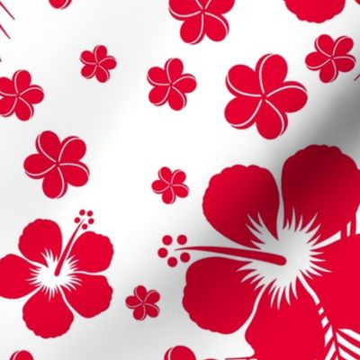 Hawaiian Hibiscus Red Reversed-LG
