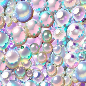 pearls, shining, translucent, 
