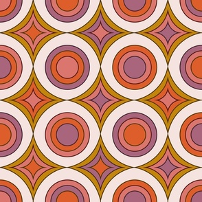 Circle Bling (24") - purple, orange, yellow (ST2023CB)