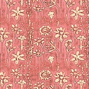 lazy daisies rosy pink